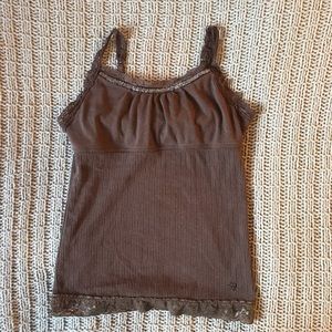 Brown tank